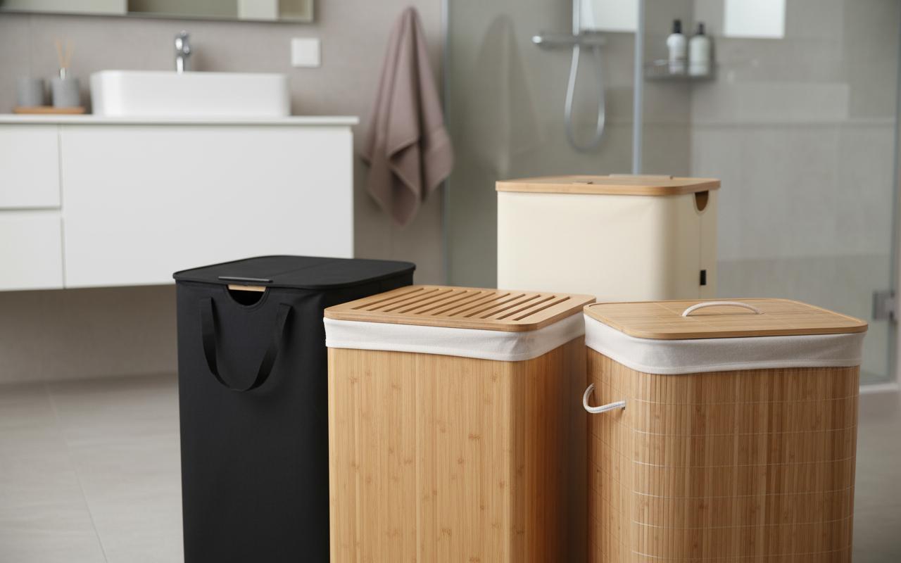 Best Bamboo Fiber Laundry Hamper - Stylish, Durable, and Perfect for Organizing Household Items
