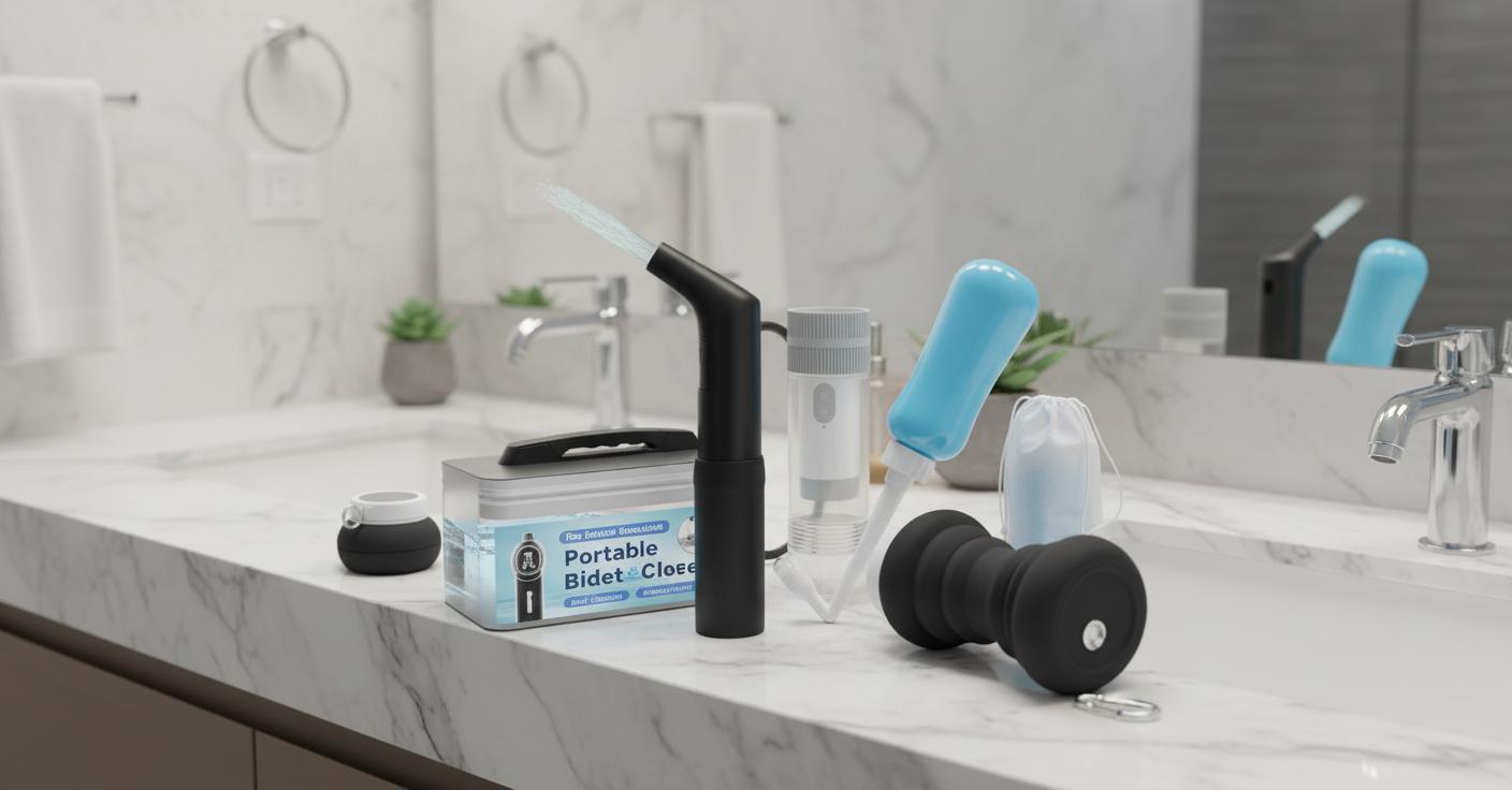 Best Compact Folding Bidet - Portable Design, Easy to Use, Ideal for Travel and Postpartum Care