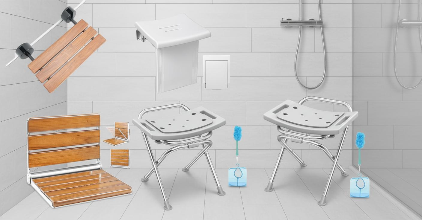 Best Compact Folding Shower Bench - Space-Saving Design, Stylish Appearance and Durable Comfort