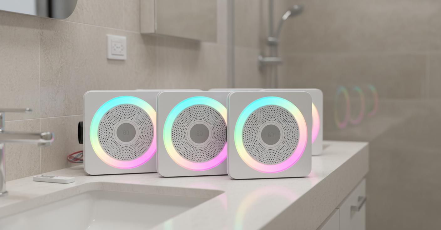 Best Dehumidifying Bathroom Fan with Bluetooth Speaker - Smart Connectivity, Efficient Moisture Control, and Integrated Entertainment