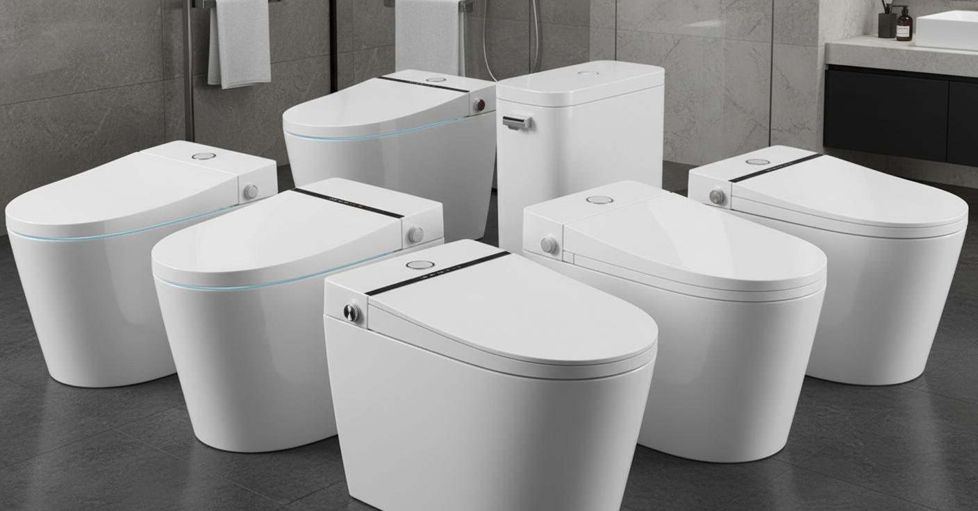 Best Dual-flush Smart Toilet - Hands-free Operation, Advanced Hygiene, Enhanced Comfort