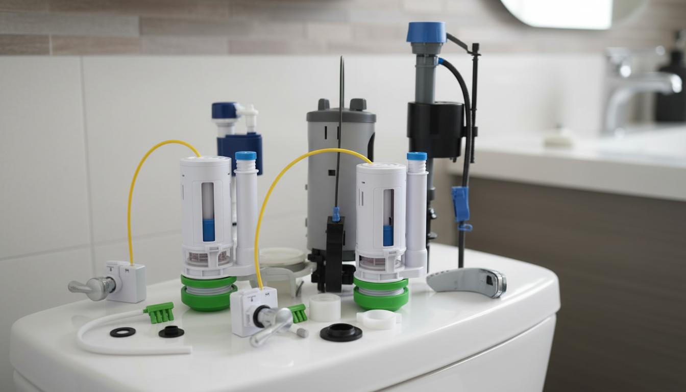 Best Eco-Friendly Dual Flush Converter - Effortless Dual Flush Control, Tool-Free Installation, and Water-Saving Efficiency