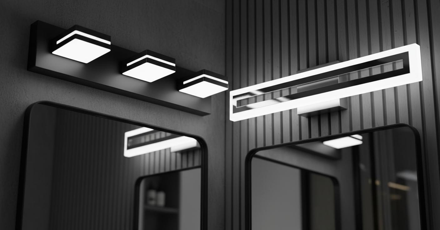 Best Floating Vanity with LED Lighting - Bright Cool White Illumination, Sleek Modern Design, Space-Saving Wall Mount