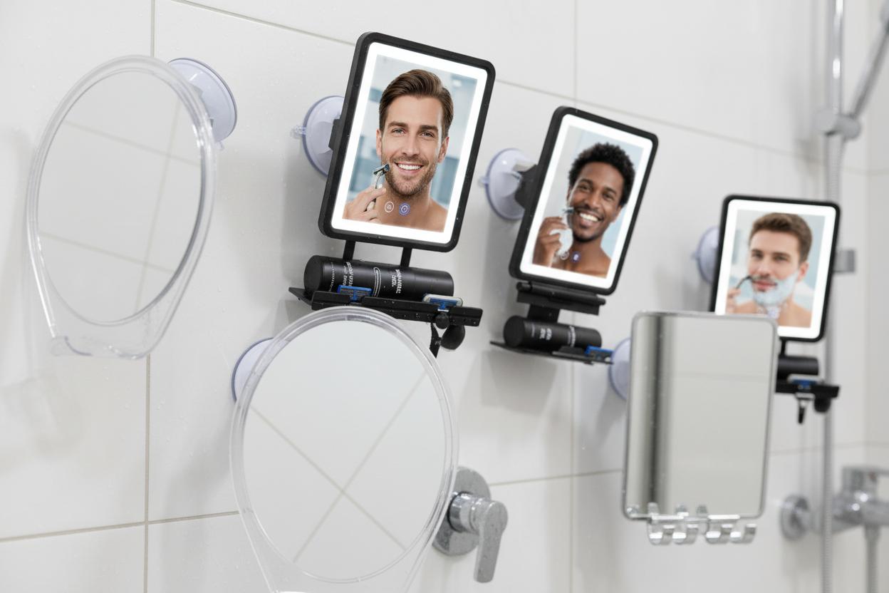Best Fogless Shower Shaving Mirror - Clear View, Anti-Fog Technology, Easy Installation