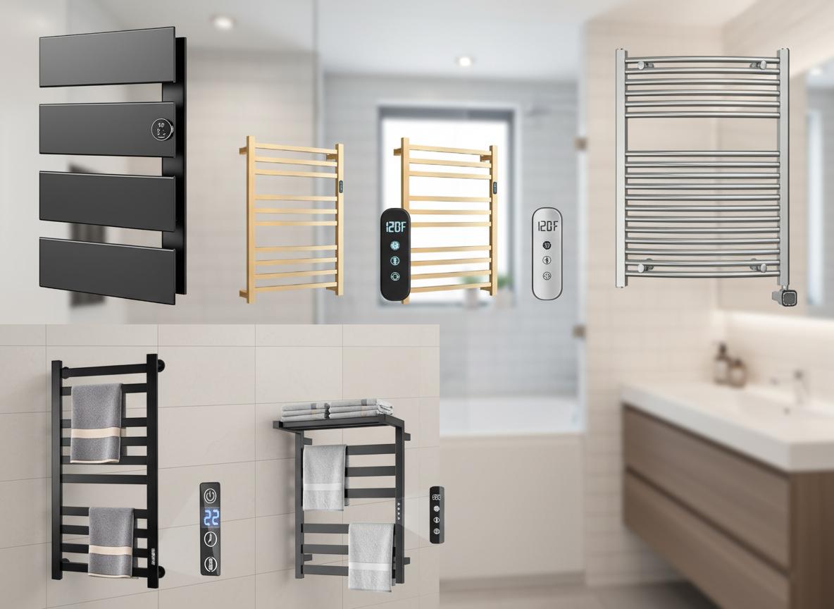 Best Heated Towel Rack - Quick Warm Towels, Flexible Installation, Energy Efficient