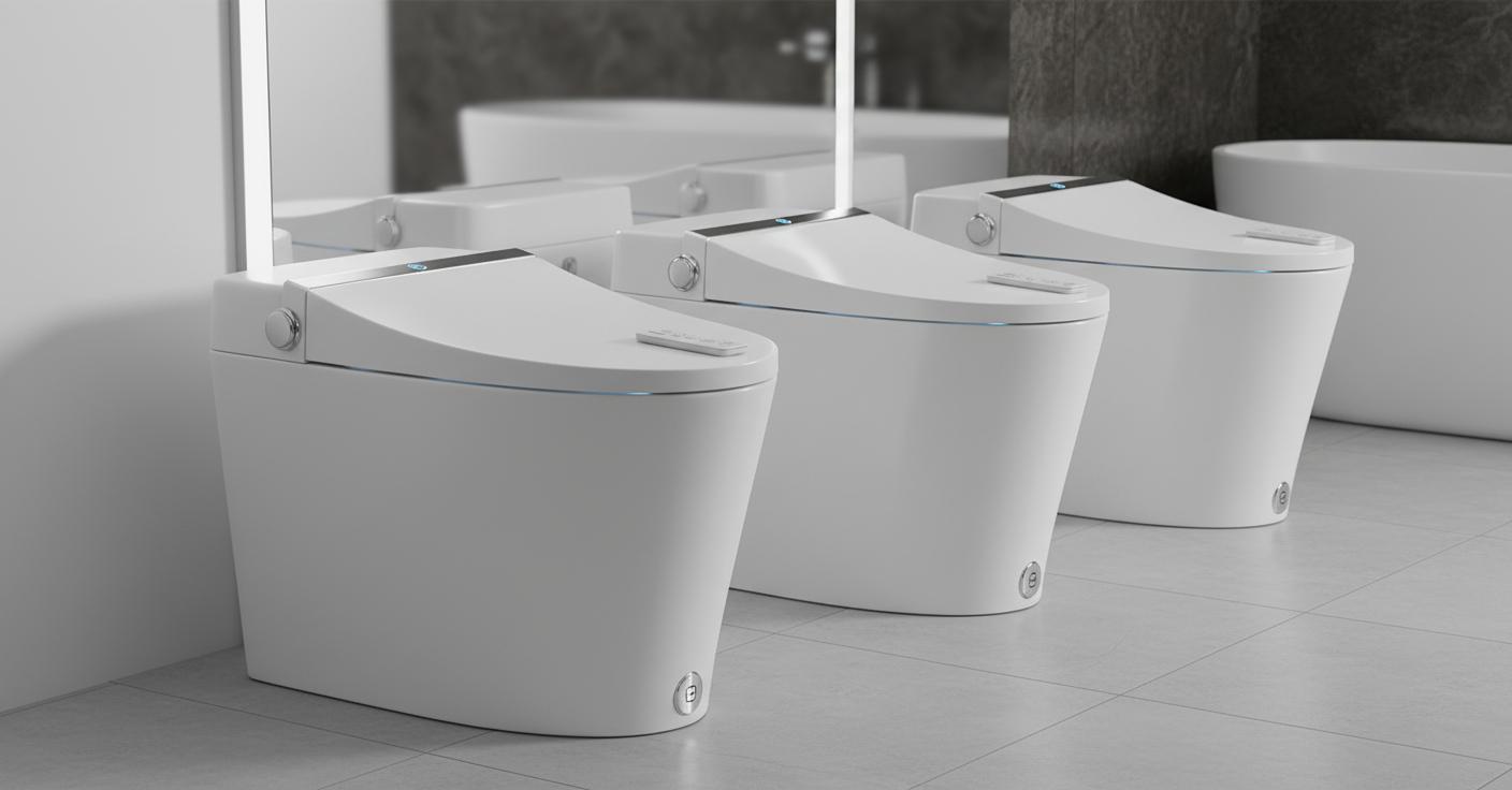 Best High-Efficiency Dual-Flush Smart Toilet - Advanced Hygiene, Ultimate Water Savings, Seamless Technology Integration