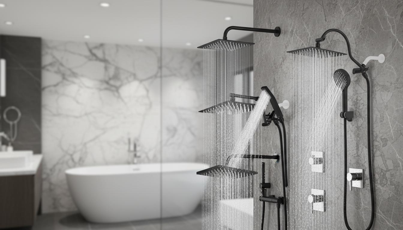 Best Luxury Rainfall Showerhead - High-Pressure, Easy-to-Install and Elegant Design