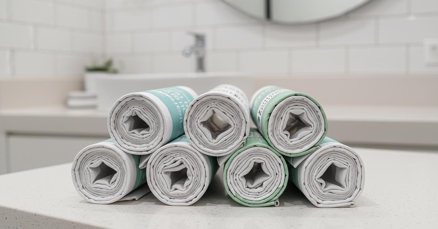 Best Magnetic Shower Curtain Liner - Maintains Cleanliness, Odorless, and Rust-Free Design