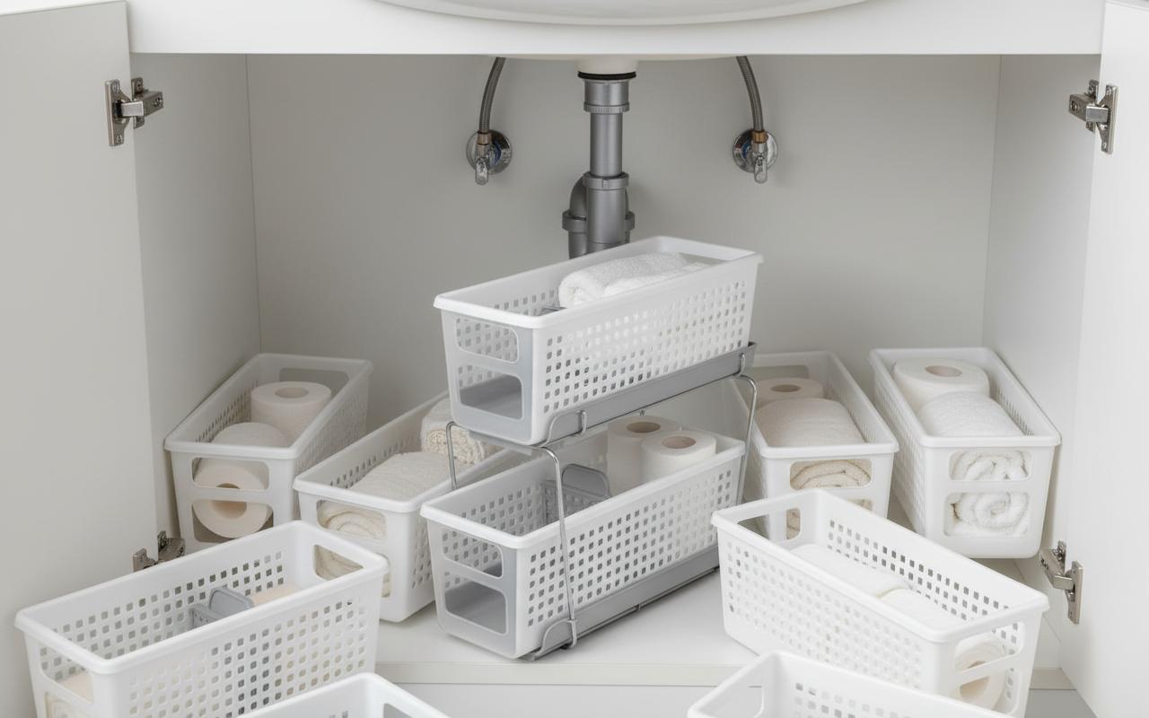 Best Modular Under-Sink Organizer - Expandable, Multi-Tier Storage, Space-Saving Design