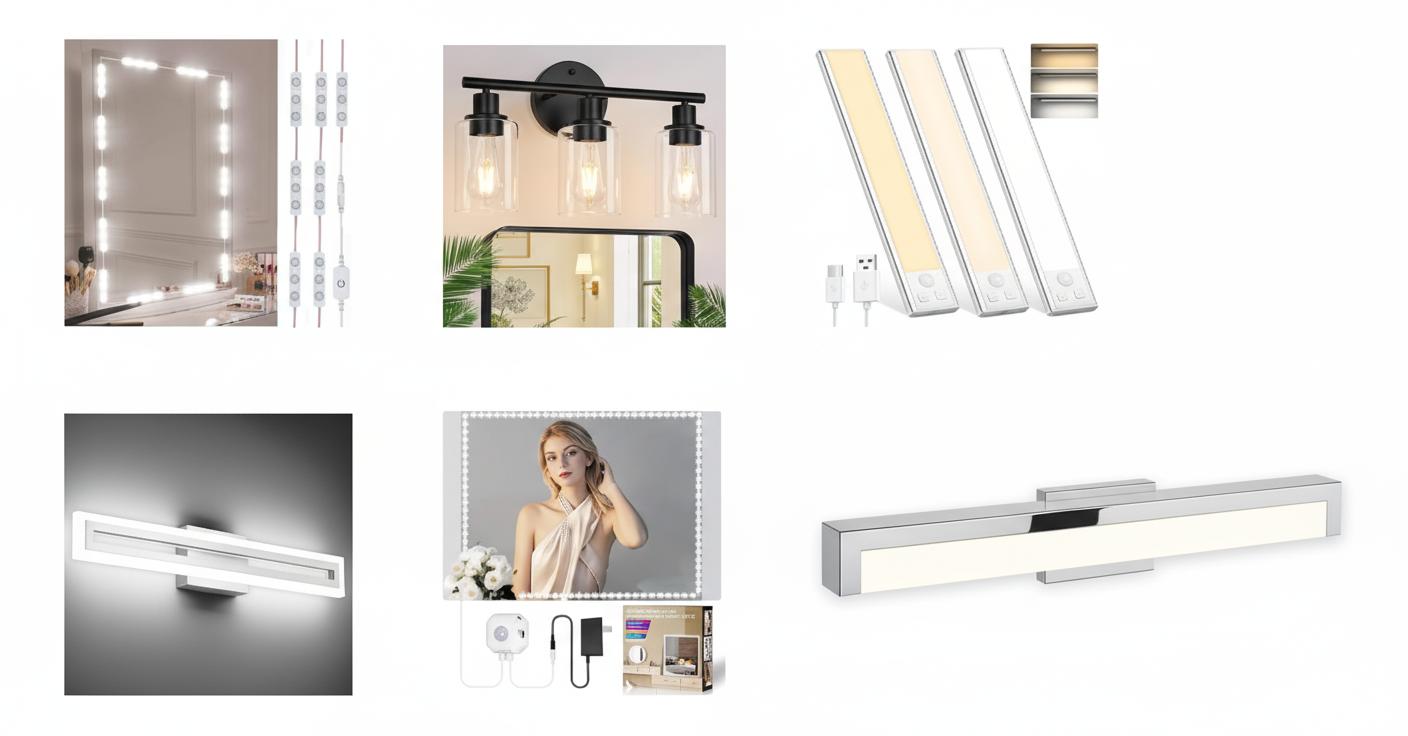 Best Motion-Sensor Vanity Light - Bright, Adjustable, Flawless Makeup Application