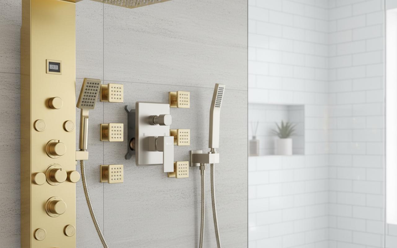 Best Multi-Jet Body Spray Shower Panel - Luxurious Full-Body Coverage, Simultaneous Water Sprays, Spa-Like Relaxation