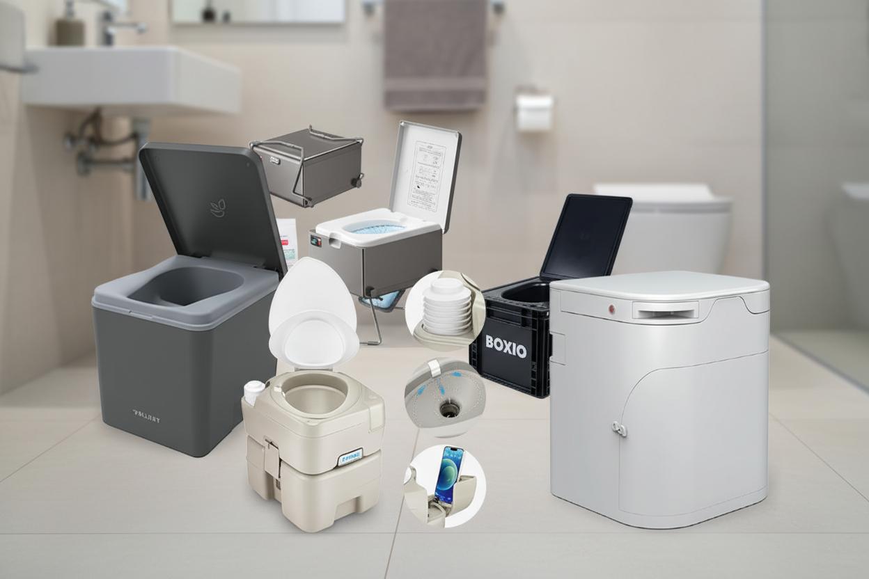 Best Non-Electric Composting Toilet - Portable, Odorless, and Easy-to-Use Waste Solution for Campers