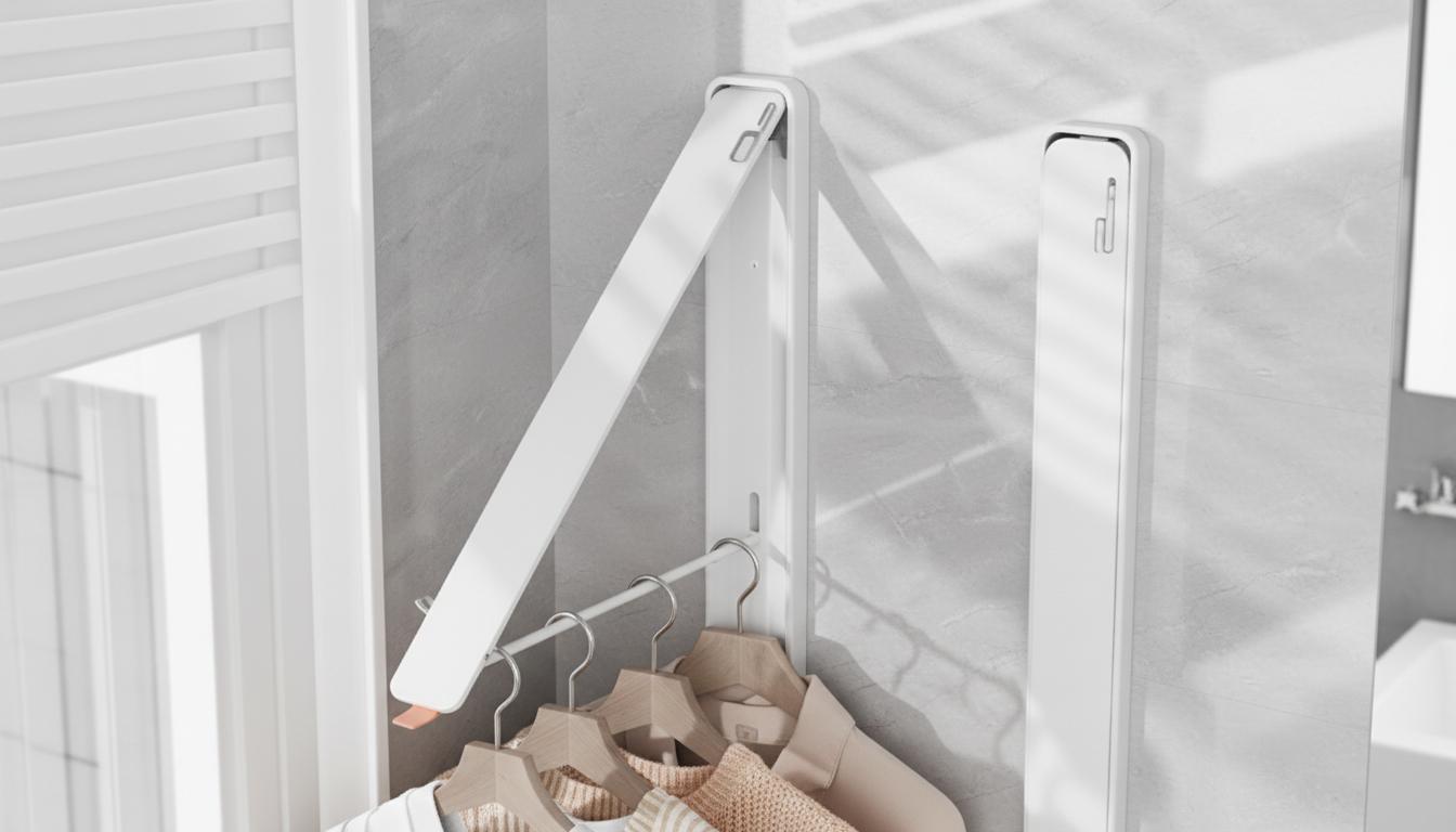 Best Retractable Drying Rack - Space-Saving, Wall-Mounted, and Durable
