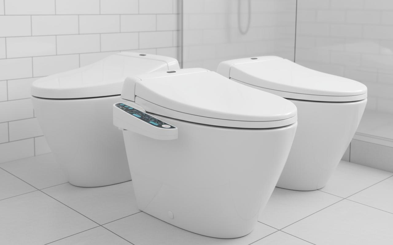 Best Self-Cleaning Bidet Toilet Seat - Hygienic, Customizable Dual Control, Easy Maintenance