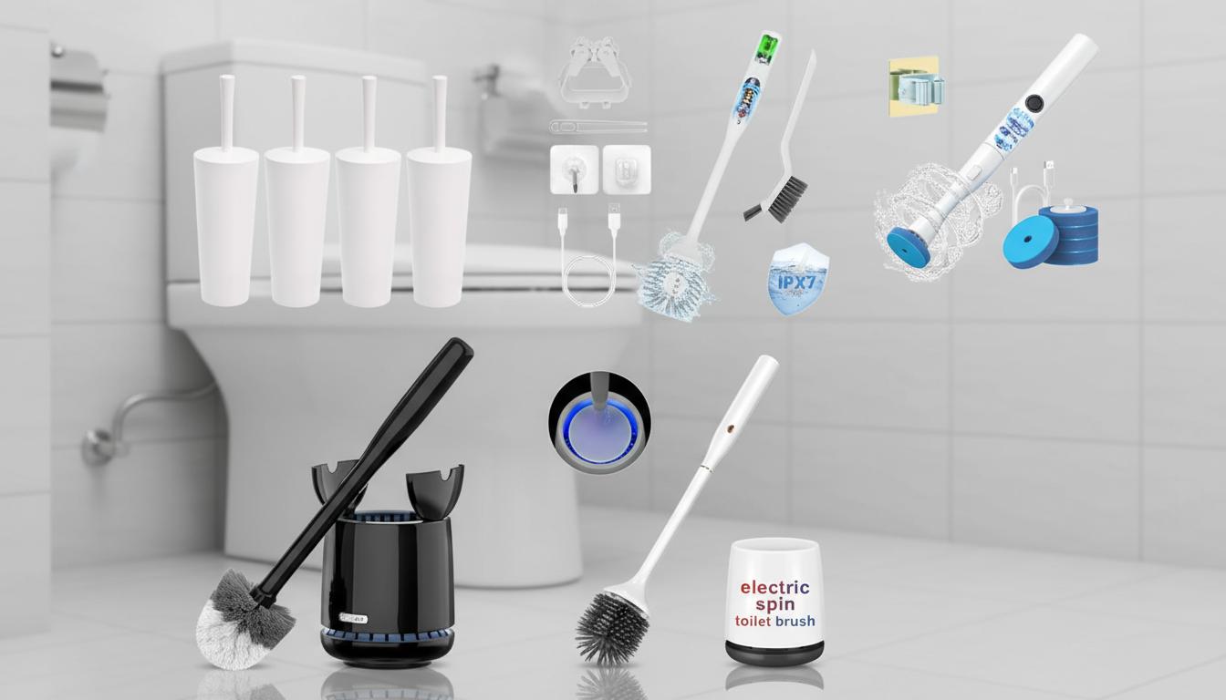 Best Self-cleaning Toilet Brush - Durable Design, Hygienic Cleaning, Easy Maintenance