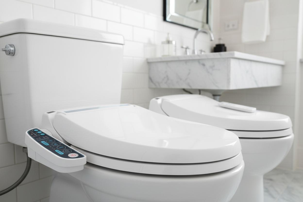 Best Self-Cleaning Toilet Seat - Ultimate Hygiene, Heated Water, Warm Air Drying