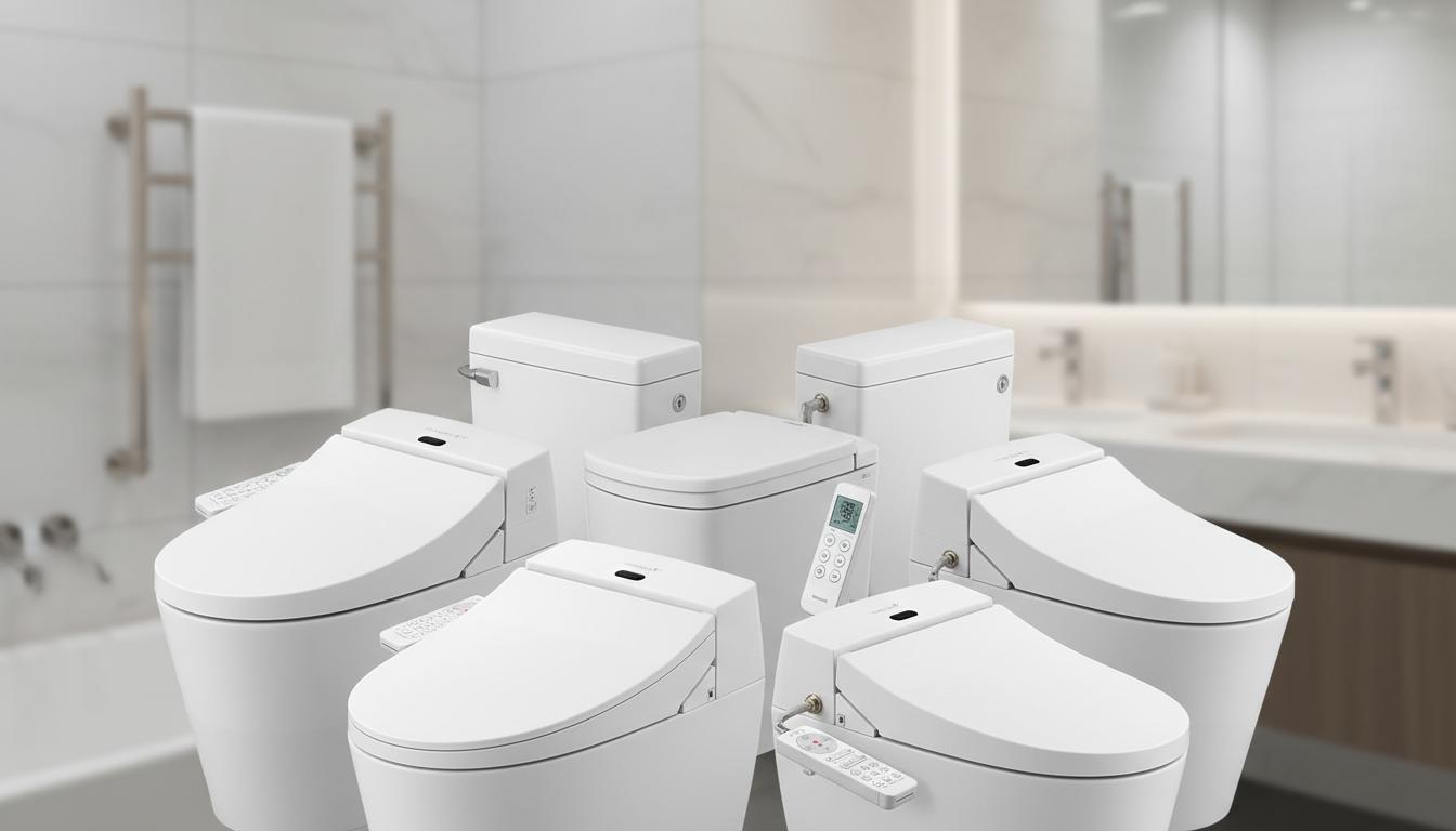 Best Smart Bidet Toilet Seat - Customizable Hygiene, Adjustable Warm Water, Dual Control Modes