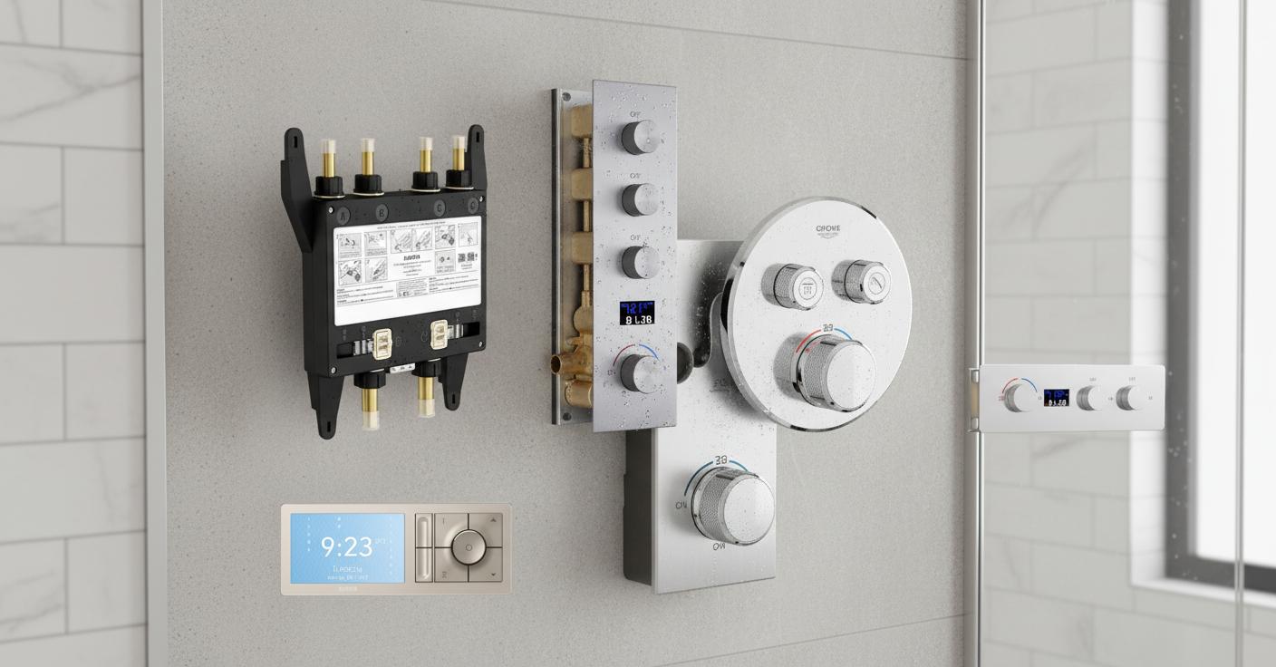 Best Smart Shower Controller - Precise Water Temperature Control, Seamless Smart Home Integration, User-Friendly Interface