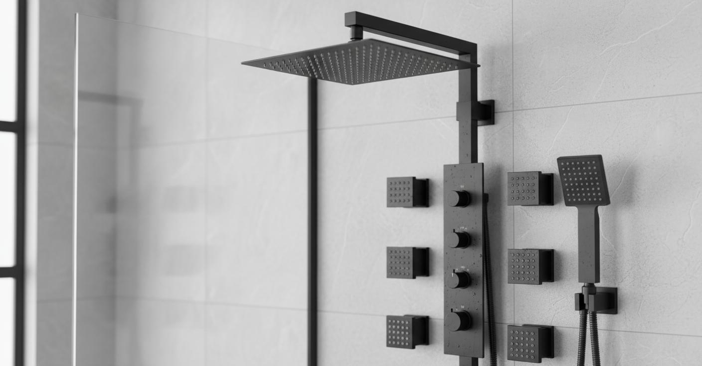 Best Smart Shower System - Spa-Like Experience, Simultaneous Multiple Water Jets, Advanced Control Features
