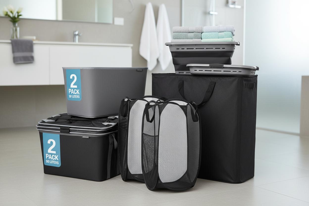 Best Space-Saving Collapsible Laundry Bin - Compact, Durable, and Easy to Store