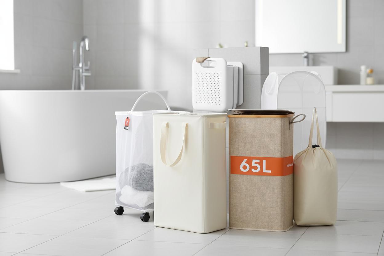 Best Space-Saving Laundry Hamper - Collapsible Design, Compact Storage, and Durable Material
