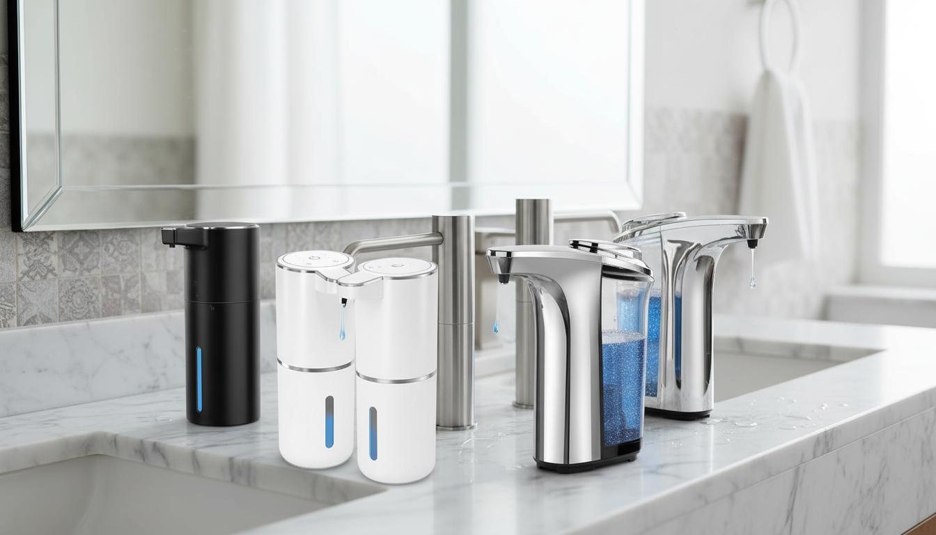 Best Touchless Automatic Soap Dispenser - Hands-Free Hygiene, Easy Soap Dispensing, Adjustable Settings