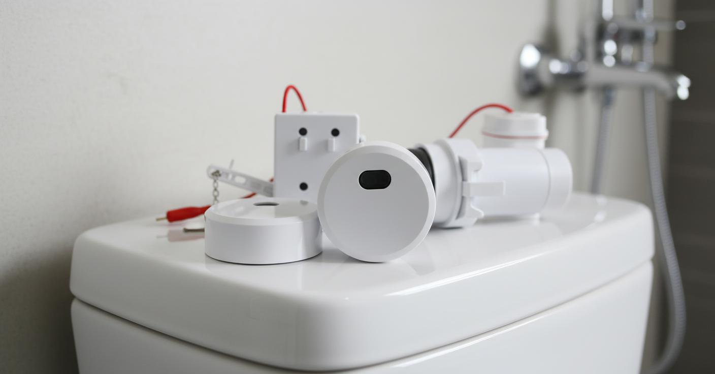 Best Touchless Toilet Flush Kit - Hands-Free Operation, Easy Installation and Hygienic Design