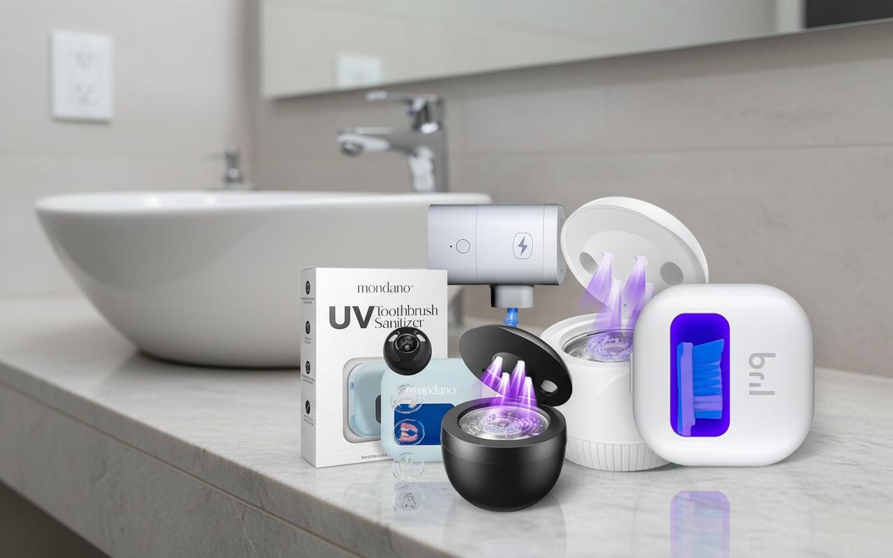 Best Ultrasonic Toothbrush Sanitizer - Hygienic Storage, Travel-Friendly Design, Efficient Cleaning