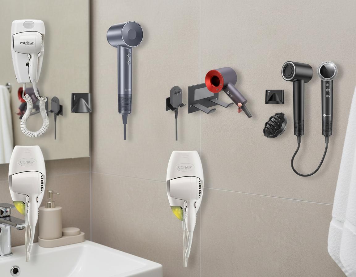 Best Wall-Mounted Hair Dryer - Durable, Space-Saving, Hotel-Ready Design