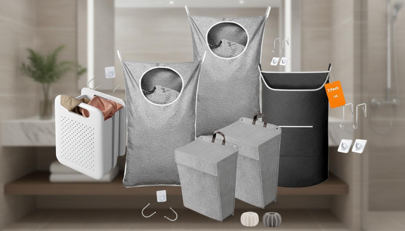 Best Wall-Mounted Laundry Hamper - Space-Saving, Durable, and Convenient