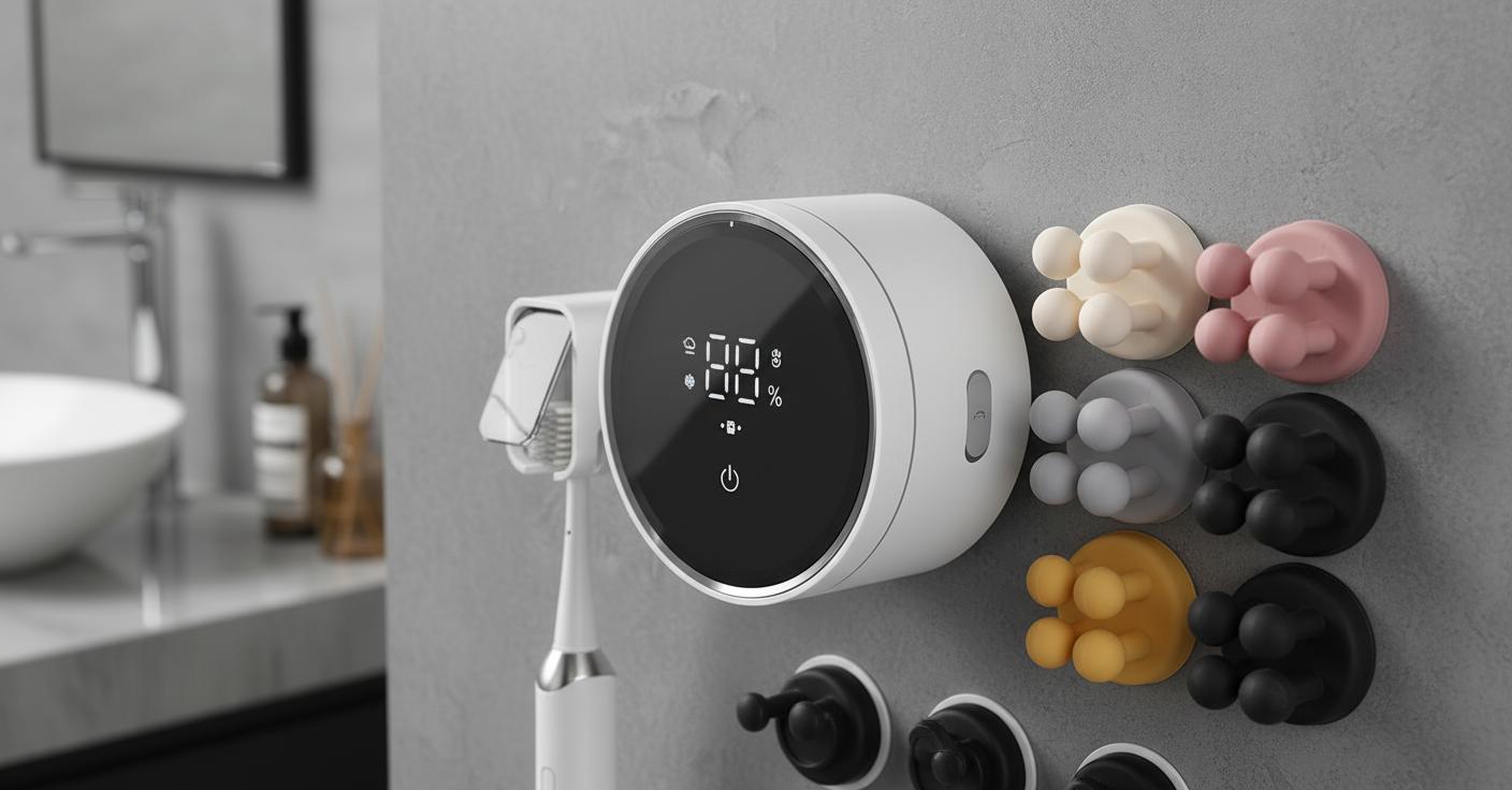 Best Wall-Mounted Toothbrush Holder - Hygienic, Convenient, and Smart Bathroom Storage Solution