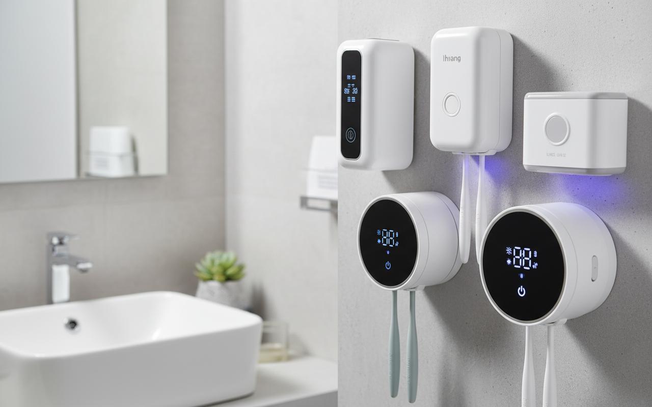 Best Wall-Mounted Toothbrush Sanitizer - Hygienic, UV Sterilization, and Efficient Drying