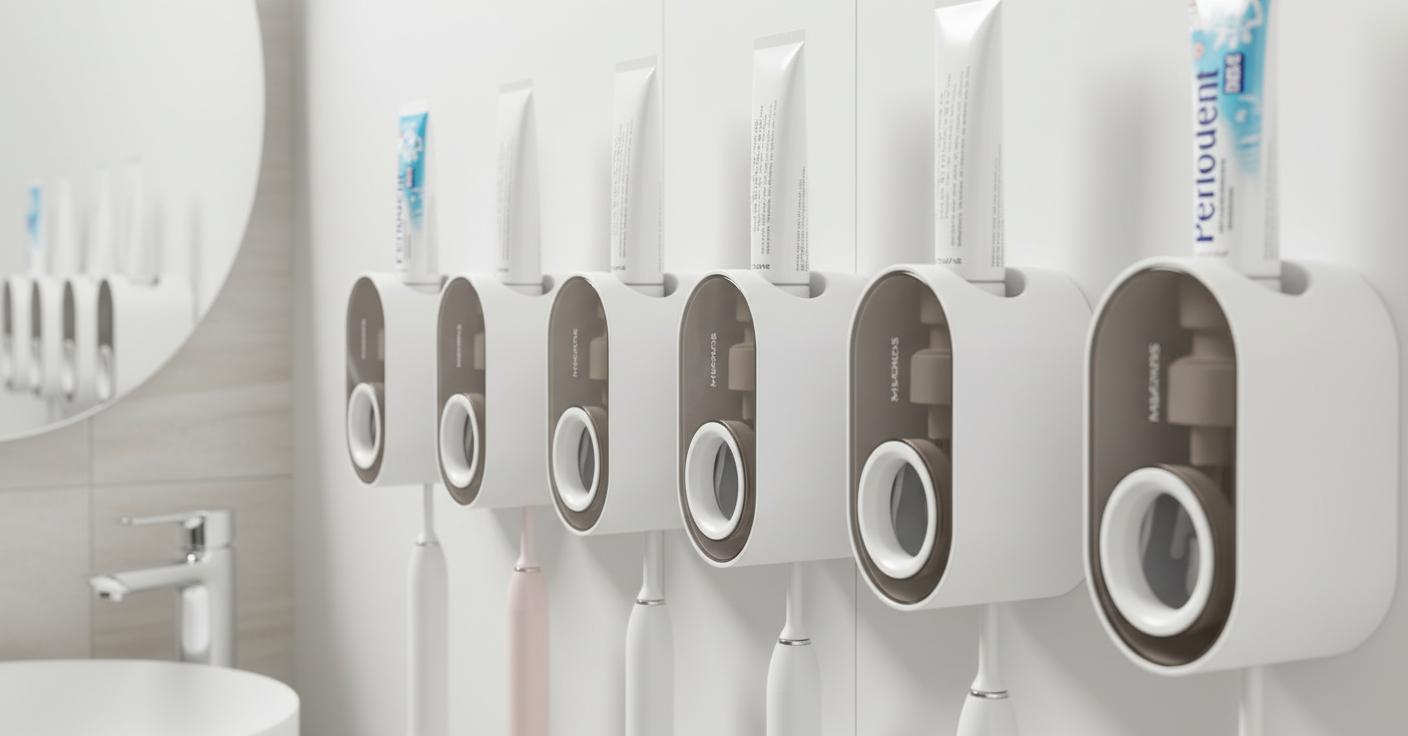 Best Wall-Mounted Toothpaste Dispenser - Convenient, Easy to Use, Family-Friendly