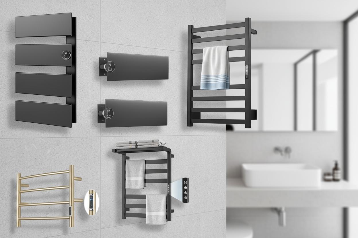 Best Wall-Mounted Towel Warmer - Quick Heating, Space-Saving Design and Versatile Installation Options