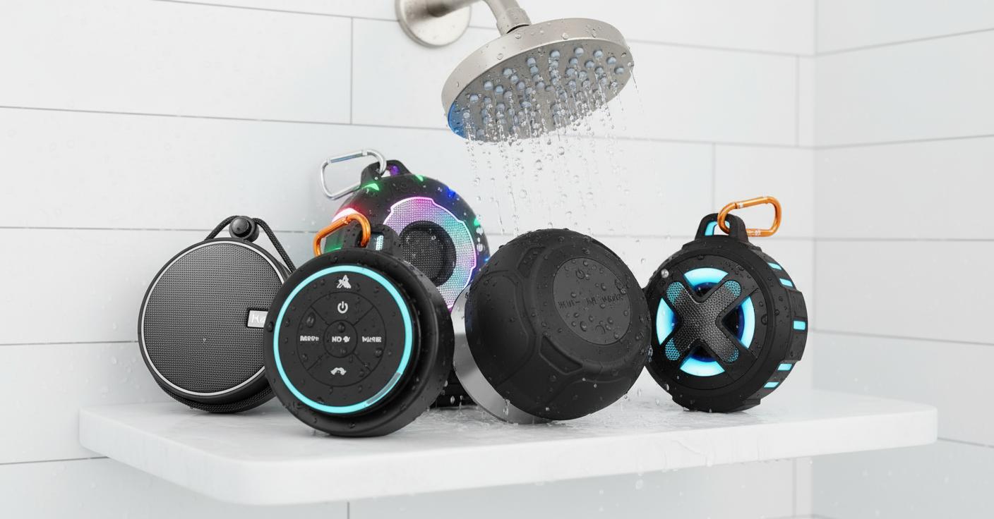 Best Water-resistant Bluetooth Shower Speaker - Waterproof, Portable, and Durable for Outdoor Activities