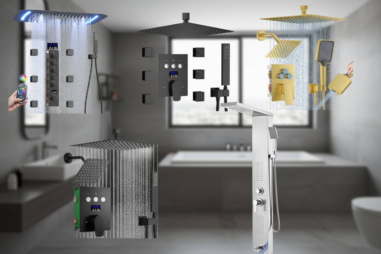 Best Waterfall Shower Panel - Luxurious Spa-Like Experience, Elegant Design, Easy Installation