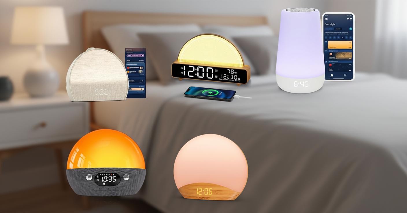 Best Adjustable Sunrise Alarm Clock - Smart Features, Screen-Free Design and Customizable Soothing Sounds