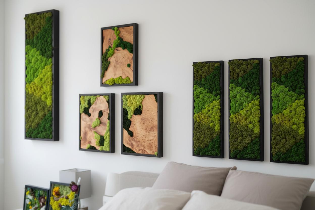 Best Air-Purifying Moss Wall Art - Eco-Friendly, Natural Beauty, Low-Maintenance Decor