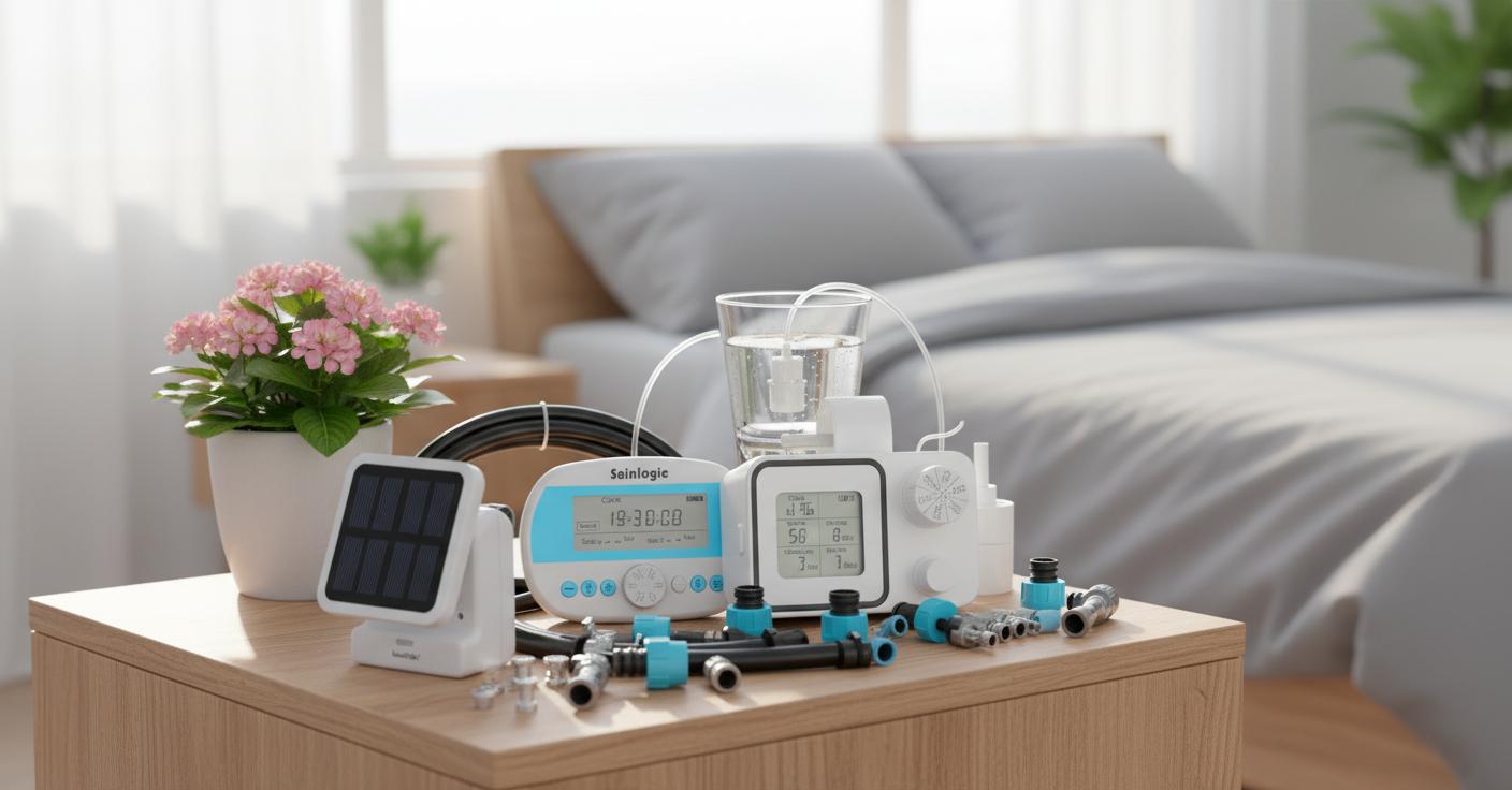 Best Automatic Plant Watering System for Bedroom Plants - Hassle-Free Operation, Multi-Pot Support, and Efficient Moisture Control