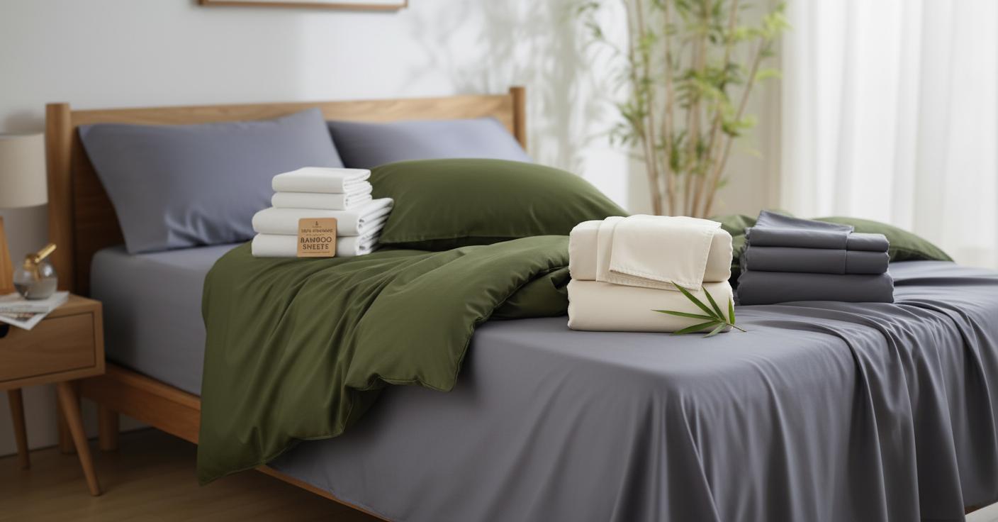 Best Bamboo Sheet Set - Super Soft, Breathable, and Ideal for Hot Sleepers
