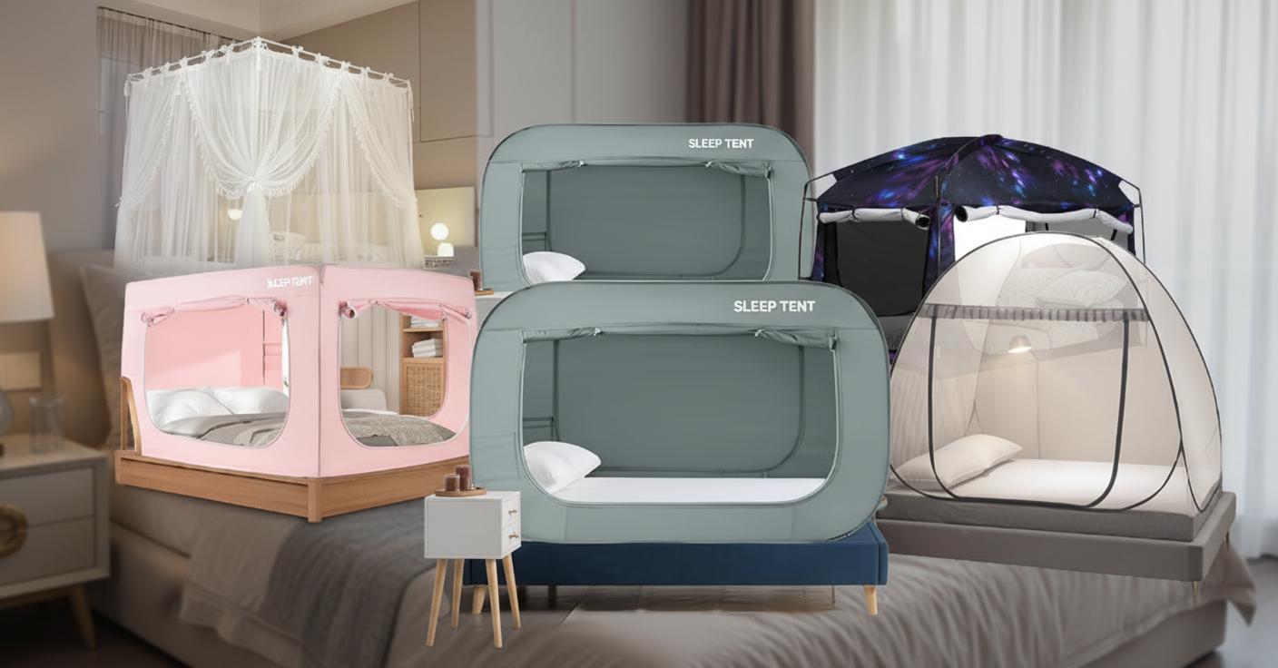 Best Bed Canopy with Built-in Mesh - Elegant Design, Effective Mosquito Protection, Bedroom Decor Enhancement