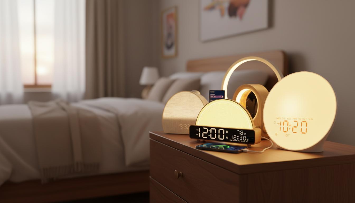 Best Bedside Sunrise Alarm Clock - Gentle Wake-Up, Natural Light, Soothing Sounds