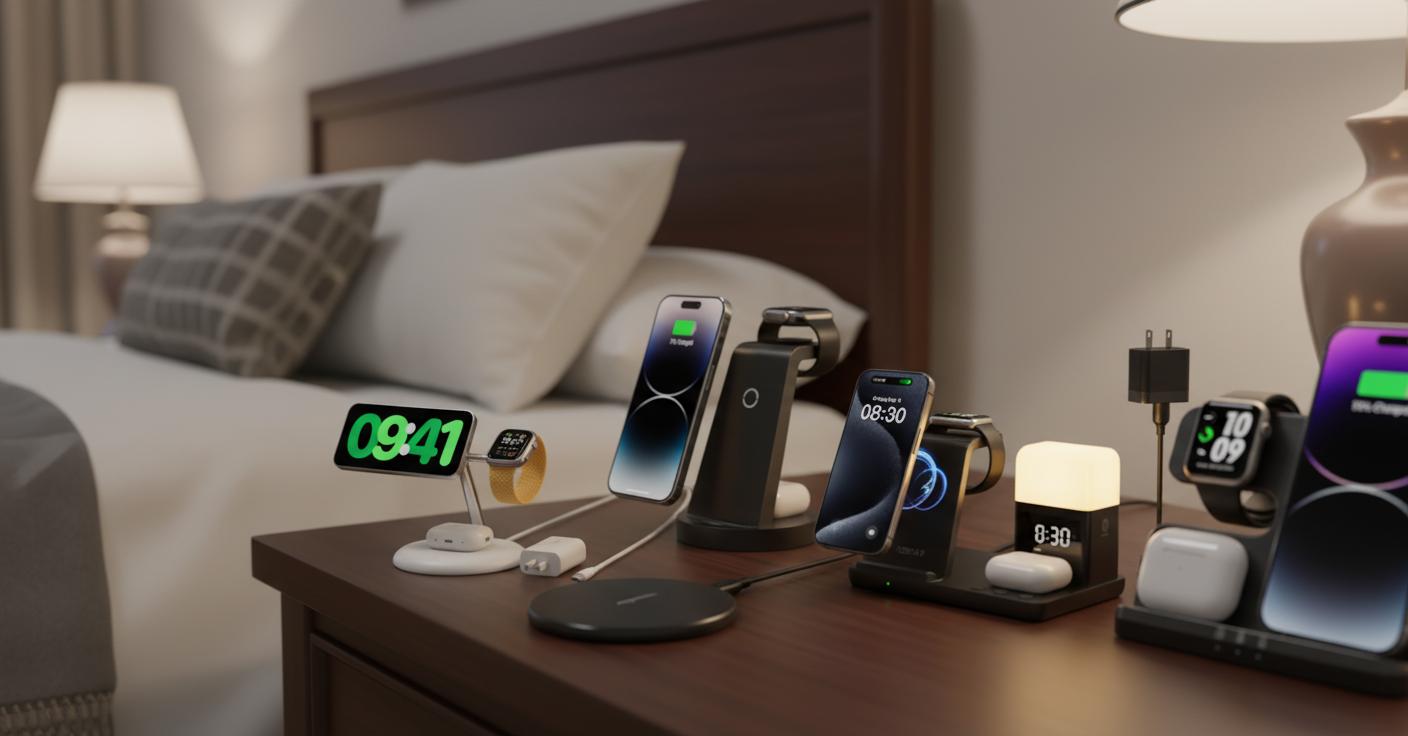 Best Bedside Wireless Charging Station - Fast, Convenient, Multiple Device Charging