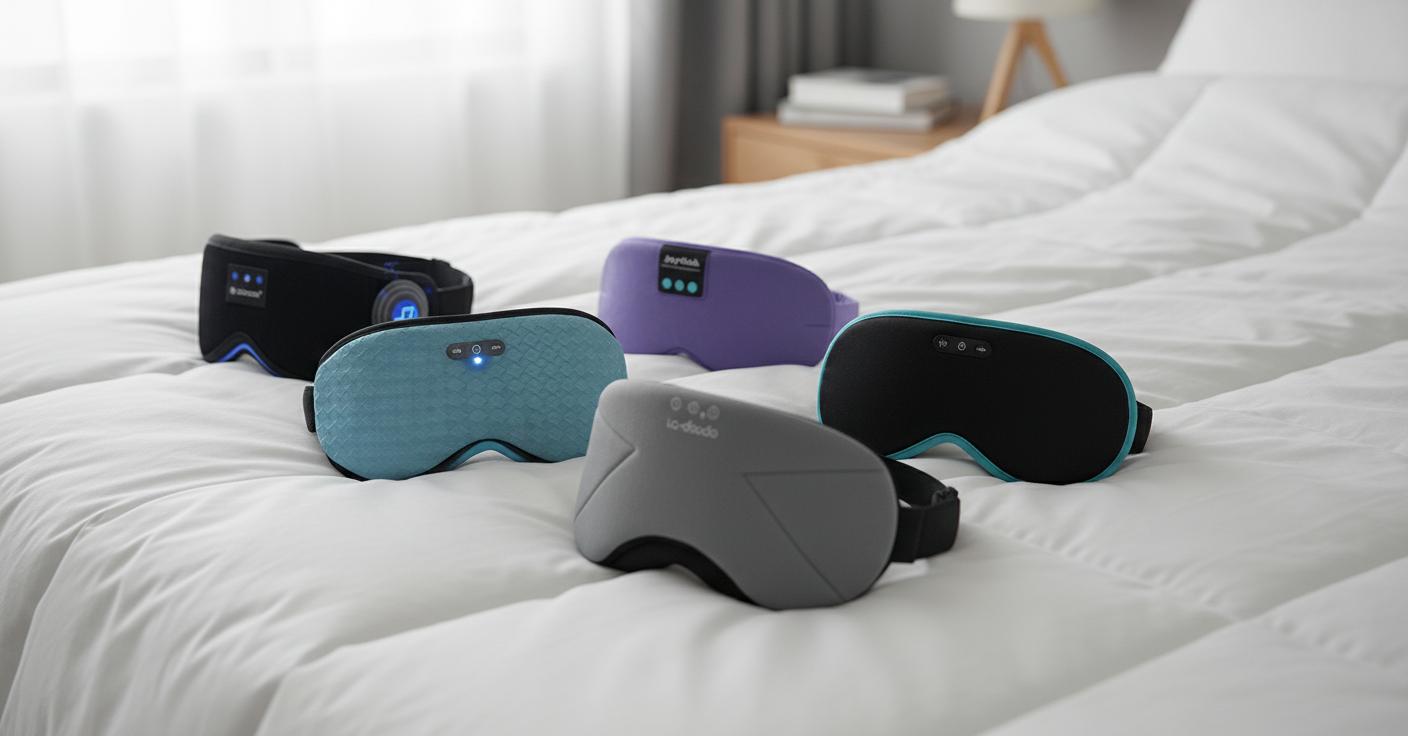 Best Bluetooth-Enabled Sleep Mask - Wireless Audio, Comfortable Fit, Perfect for Side Sleepers
