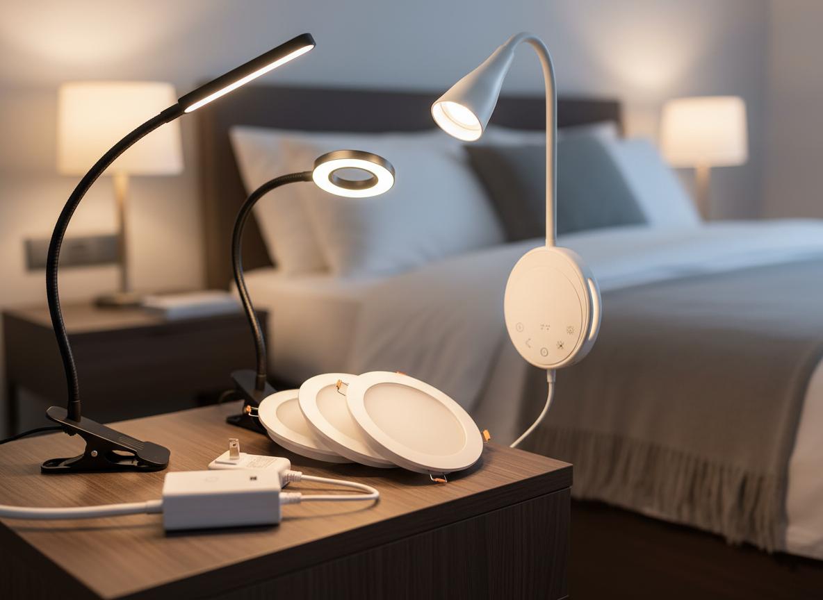 Best Dimmable LED Headboard - Customizable Brightness, Hands-Free Reading, Adjustable Beam Angle