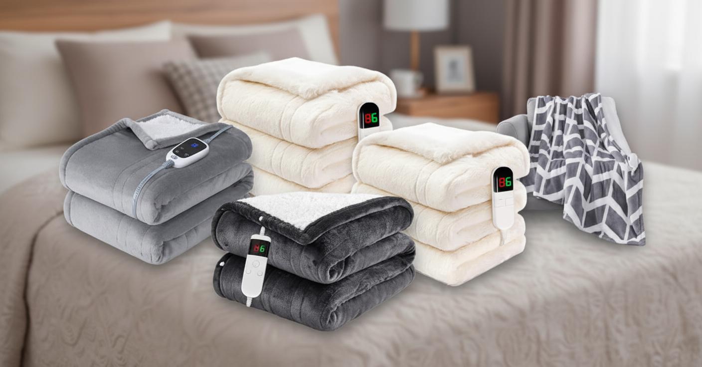 Best Heated Throw Blanket - Versatile Warmth, Adjustable Heat Settings, Cozy Comfort