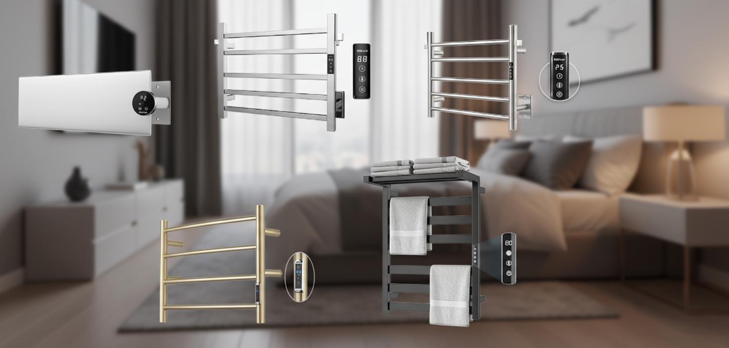 Best Heated Towel Rack for Bedrooms - Fast Drying, Energy Efficient, Sleek Design