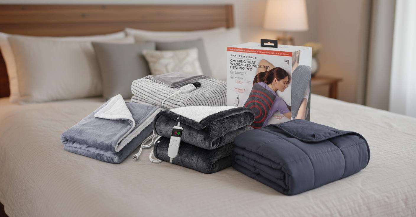 Best Heated Weighted Blanket - Cozy Warmth, Soothing Comfort, Calming Relief