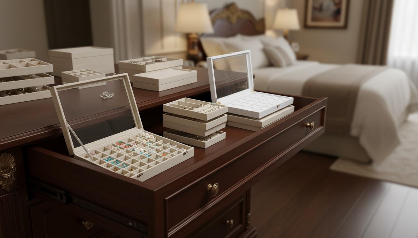 Best Hidden Jewelry Drawer Organizer - Efficient Storage, Space-Saving Design, and Elegant Protection