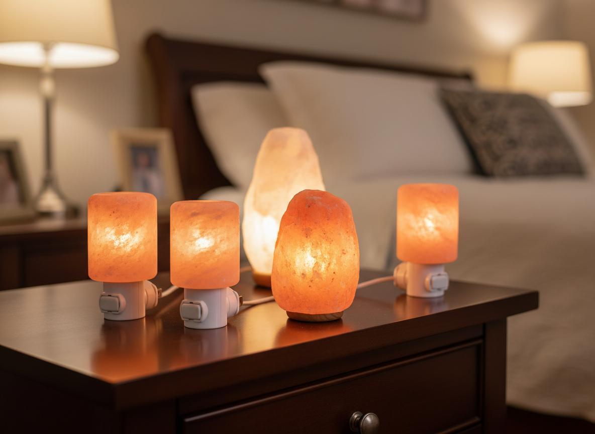 Best Himalayan Salt Night Light - Calming Ambiance, Natural Air Purifying Benefits, Soothing Glow